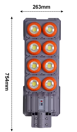 lampi si Lanterne solare led - Lampă Stradală Solară Multifuncțională – 400W, 15.000 lm, Unghi 90°, Temperatura Culoare 2700–7000K, Control Multiplu