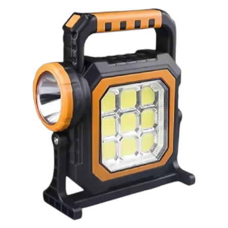 lampi si Lanterne solare led engros - Lanternă Solară Camping S-8030-B, 1200 Lumeni, Baterie 2400 mAh, Rezistentă la Apă, Interior/Exterior engross