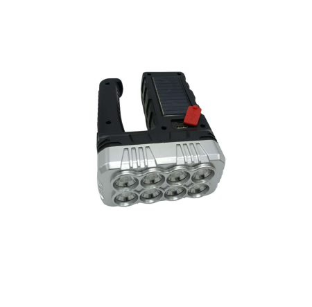 Lanternă Solară Reîncărcabilă 7702A-1, LED de Urgență, Încărcare USB & Solară, Lumină Laterală, 3 Moduri, Portabilă engross [2]