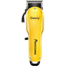 Aparate & Accesorii ingrijire personala - Mașină de Tuns Profesională Geemy GM-6081 – Auriu, 4 Capete, Baterie 2000mAh, Engross