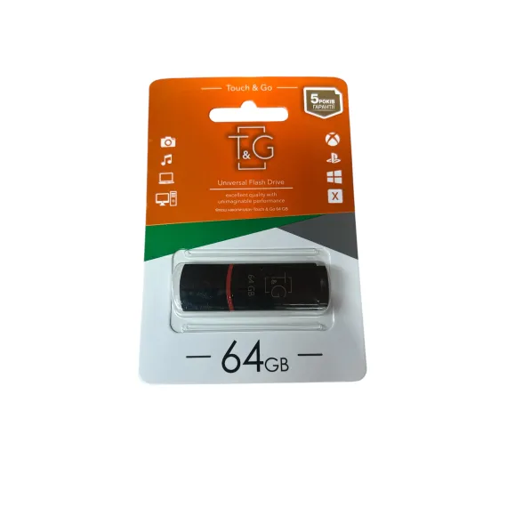 Stick USB T&G Classic 64GB, Negru engross [1]