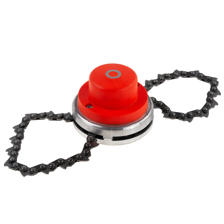 Mosor motocoasă cu lanț dublu, 33x6x9 cm, max. 10.000 RPM, lanț neted, material rezistent [4]