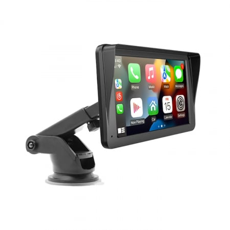 Accesorii auto - Navigatie Carplay cu display 7 inch, Internet, Aplicatii, Usb, Bluetooth , Negru- engross