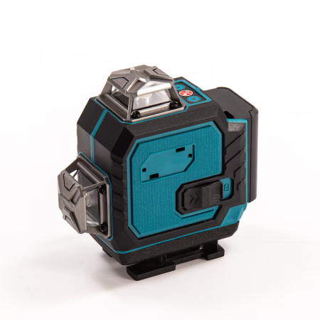 Nivelă Laser 4D Profesională, 16 Linii Verde 360°, Autonivelare, Trepied Reglabil, Bază Rotativă 360°, Telecomandă, 2 Baterii, Suport Magnetic, Ochelari de Protecție, Valiză Inclusă [7]