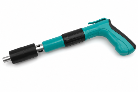 Pistol pneumatic Nail Ejector pentru fixarea cuielor 30 x 12 cm, alimentare automată, mecanism cu dublă amortizare și reglaj al forței în 5 trepte [1]