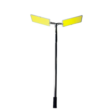 Proiector Camping LED 94W, 9116 lm, waterproof, braț telescopic reglabil 5 m, 3 adaptoare 220V/Auto/Cleme, telecomandă [2]