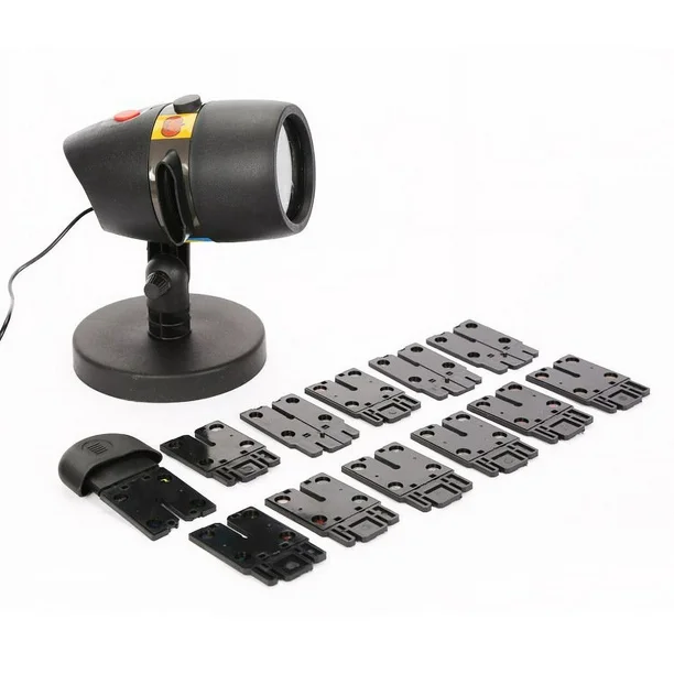 Proiector laser LED Exterior cu 12 Teme de Sărbători – Rezistent la Apă, 2 Programe, 3 Viteze, Negru engross [4]