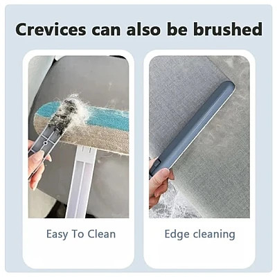 Racletă multifuncțională 4 în 1 pentru geamuri și plase, îndepărtează părul, praful și murdăria, umed sau uscat [2]