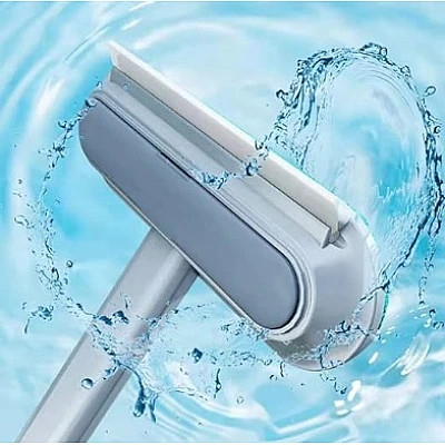 Racletă multifuncțională 4 în 1 pentru geamuri și plase, îndepărtează părul, praful și murdăria, umed sau uscat [1]