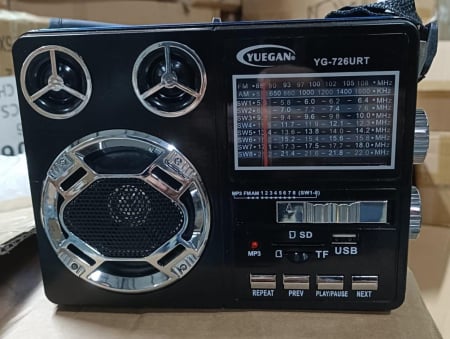 Radio cu ceas & portabile - Radio Portabil LED YG-821– Design Modern, Funcționalitate Clasică, Iluminare LED engross