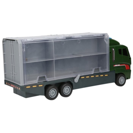Set Camion Trailer de Jucărie 12 Piese – Interactiv, Fricțiune, Mecanism Pull-Back, 3–7 Ani [2]