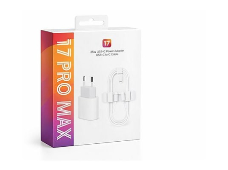 Set Încărcător Rapid USB-C + Cablu USB-C, 35W, Fast Charge, Adaptor de Rețea pentru Încărcare Rapidă, Compatibil cu Smartphone, Tabletă și Alte Dispozitive USB-C, Alb [3]