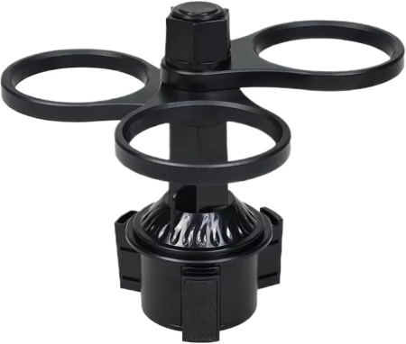 Suport Auto Universal pentru Pahare, Extensibil și Reglabil, Rotire 360°, Compatibil cu Sticle, Căni și Băuturi, Fabricat din ABS Durabil, Ideal pentru Interiorul Mașinii [1]