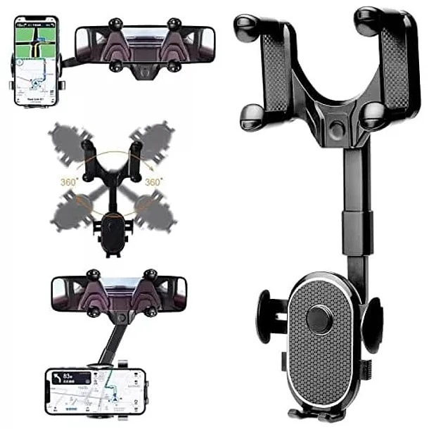 Suport universal pentru oglindă retrovizoare de 360 ​​de grade pentru telefon mobil engross [2]