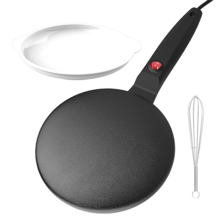 Tigaie Electrică pentru Clătite Fără Ulei – 600W, Alimentare 110V–220V, Diametru 26 cm [1]