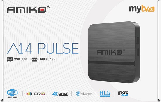Amiko A14 Pulse OTT 4K Android 14 Smart TV Box [4]