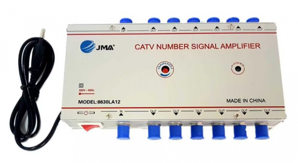 Amplificator splitter semnal TV/CATV, 12 iesiri, 20db [1]