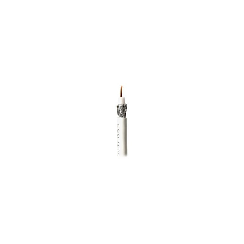 Cablu TV coaxial RG6/U dublu ecranat, otel cuprat Amiko [2]
