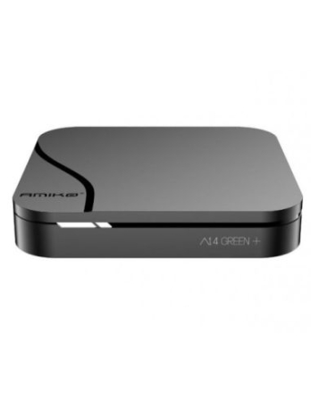 MediaPlayer TV Box cu Android - Amiko A14 Green Android TV box Android 14 media player