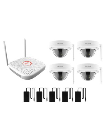 Sisteme de supraveghere - Amiko WIFI KIT - 4800 sistem de supraveghere wireless cu 4 camere (2MP, NVR 9CH)