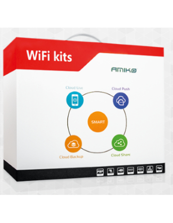 Amiko WIFI KIT - 4800 sistem de supraveghere wireless cu 4 camere (2MP, NVR 9CH) [2]