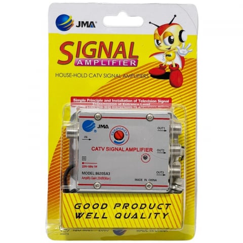 Amplificator splitter semnal TV/CATV, 3 iesiri, 20db [2]