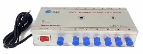 Amplificator splitter semnal TV/CATV, 12 iesiri, 20db [1]