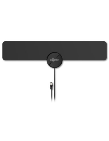 Antenă digitală terestră 4G/LTE, ultra-subțire, activă, Full HD DVB-T2 pentru interior Goobay 67183 [9]