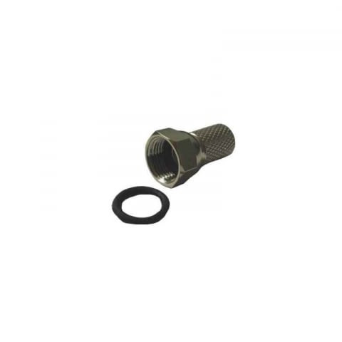 Mufe TV - Mufa F cu insurubare pentru cablu RG6 6.6 mm, cu garnitura