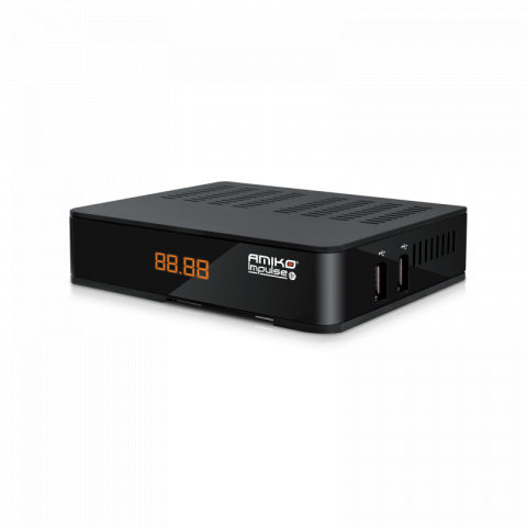 Receptie TV Cablu - Receptor cablu si terestrial Amiko Impulse 4K T2/C H265