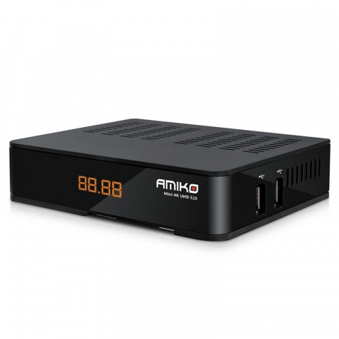 Receptoare satelit - Receptor satelit Amiko Mini 4K 4K UHD S2X