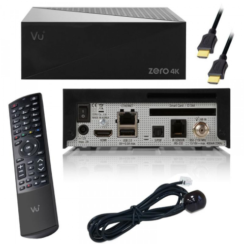 Receptoare satelit - Receptor satelit Marusys VU+ Zero 4K DVB-S/S2/S2X