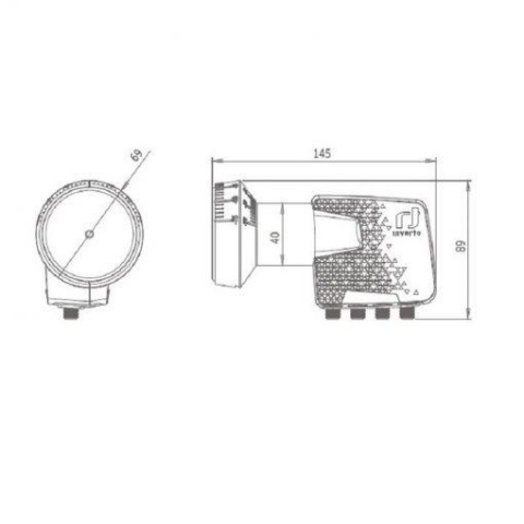 Receptor semnal antena LNB Quad Inverto Home Pro [2]