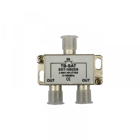 Splittere semnal CATV - Splitter semnal TV cablu si terestrial cu 2 iesiri 1000 MHz