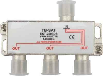 Splittere si distribuitoare - Splitter antena satelit 3 cai Power Pass 5-2450 MHZ
