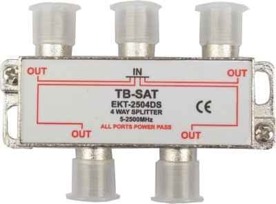 Splittere si distribuitoare - Splitter antena satelit 4 cai Power Pass 5-2450 MHZ
