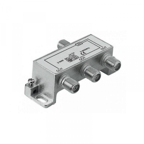Splittere semnal CATV - Splitter semnal TV cablu si terestrial cu 3 iesiri 1000 MHz