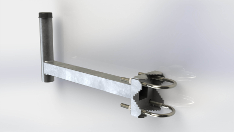 Suporti antene satelit - Suport antena pentru balcon 30cm