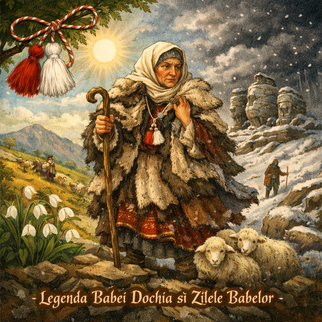 Baba Dochia și obiceiul strămoșesc de a alege o babă