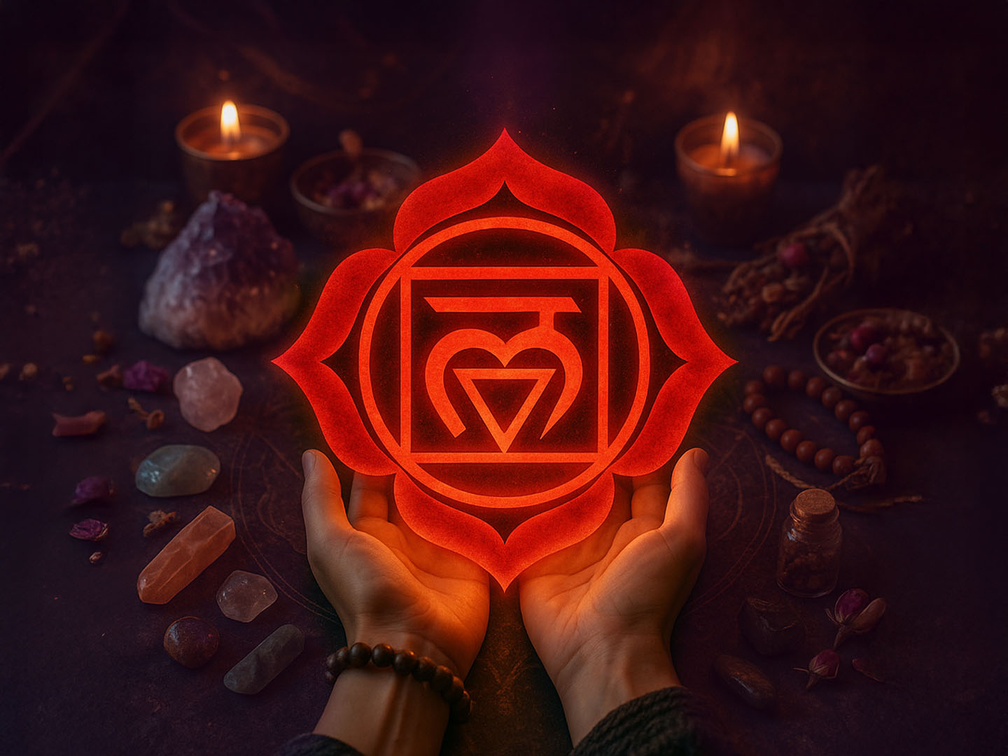 Chakra Radacina (Muladhara): Ghid Complet pentru Echilibru si Stabilitate Spirituala