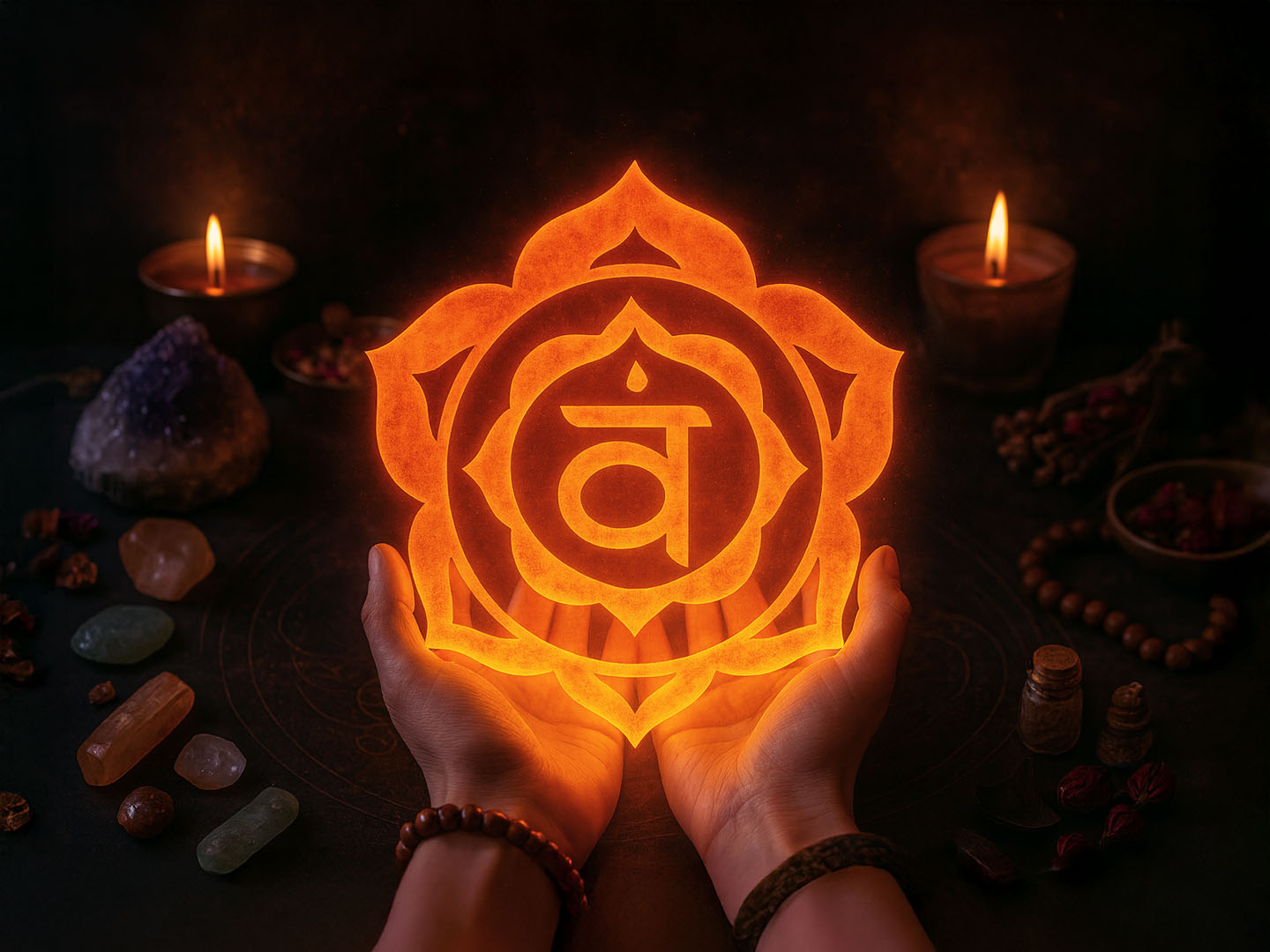 Chakra Sacrala (Svadhisthana): Ghid Complet pentru Activarea Energiei Creatiei si a Placerii
