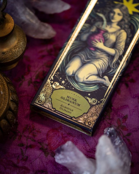 Betisoare Parfumate Tarot de Marsella – Mosc si Tamaie [2]
