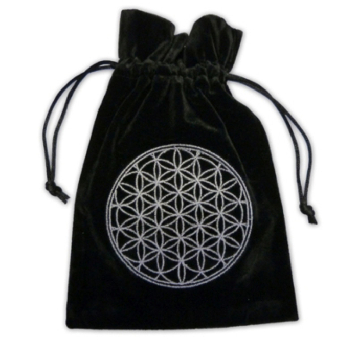 Saculet Flower of Life pentru Carti de Tarot sau Oracol [1]