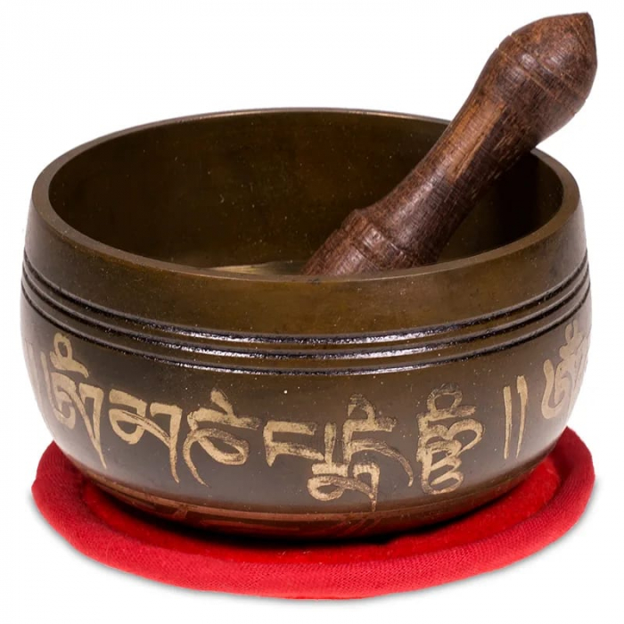 Bol Tibetan cantator, Ohm, Rosu [3]