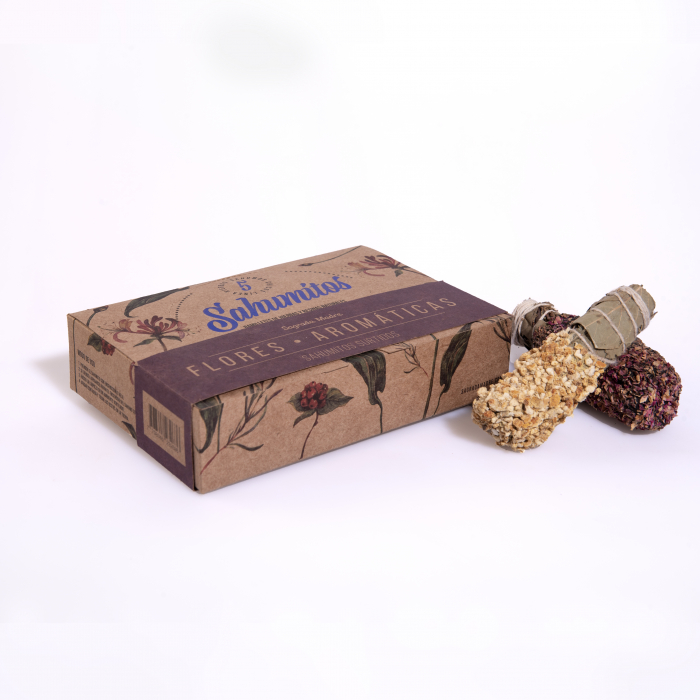 Set 5 Buchete Fumigatie cu Amestec Floral [2]