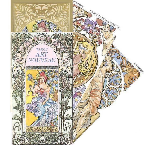 Set 78 Carti Tarot, Art Nouveau – Lo Scarabeo [2]