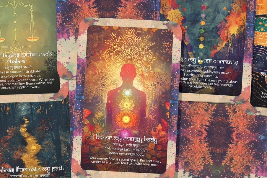 Set Oracol Chakra Mantra [3]