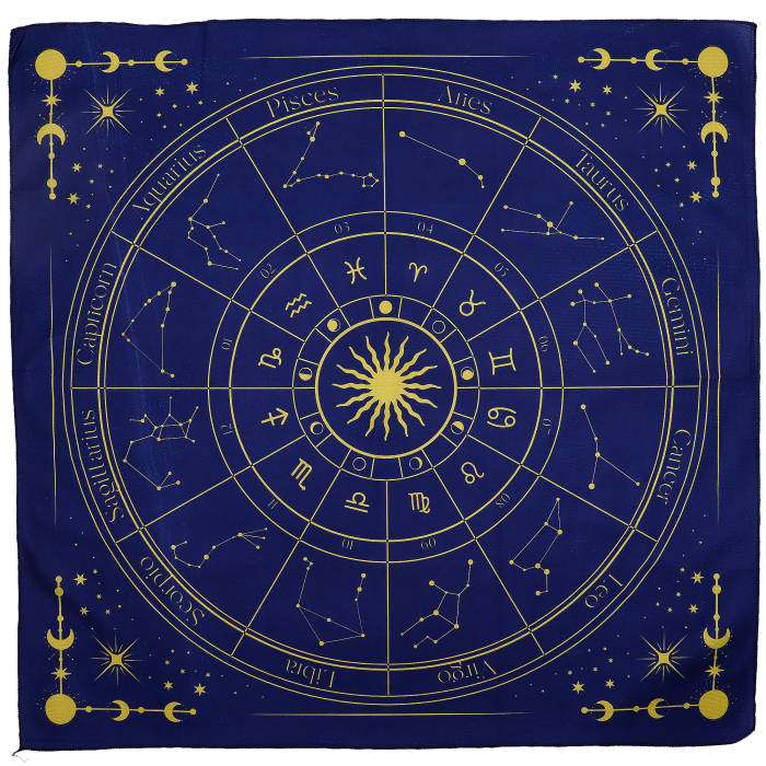 Panza Altar Citirea Tarotului Zodiac 75x75 cm [1]