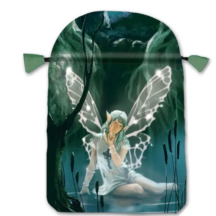 Saculet Satinat Fairy pentru Carti Tarot – Lo Scarabeo [1]