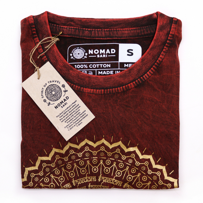 Tricou Unisex Mandala, Maro [1]